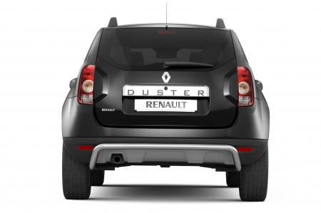 Защита заднего бампера d51мм Renault Duster (нерж)